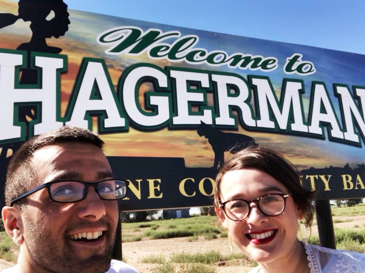 AlyssaWalkera's tweet photo. It was a beautiful day to knock doors in Hagerman!  Excited for our campaign to knock doors all over Chaves County! #nm4all https://t.co/4qt6iqdl8O