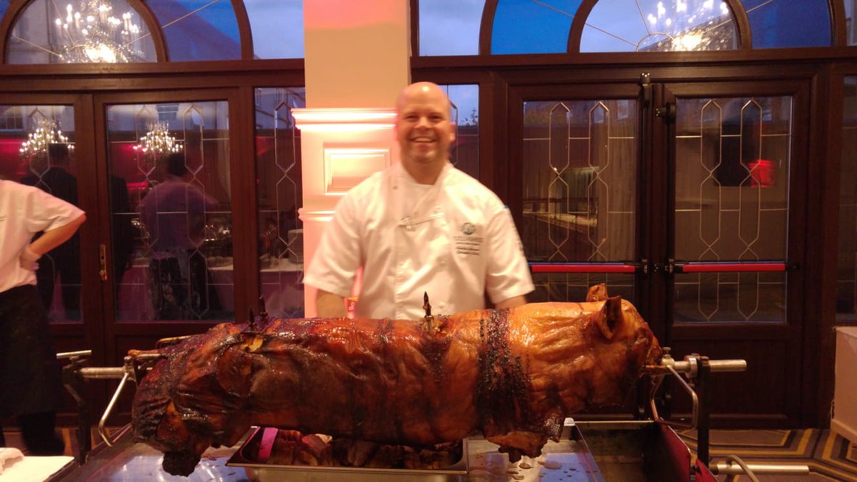 COSACSABSA's tweet photo. Wednesday night Dinner @COSAC_security @killasheehotel @chef_gleeson #COSAC2018 BigBBQ https://t.co/0Zu3nhPGlS