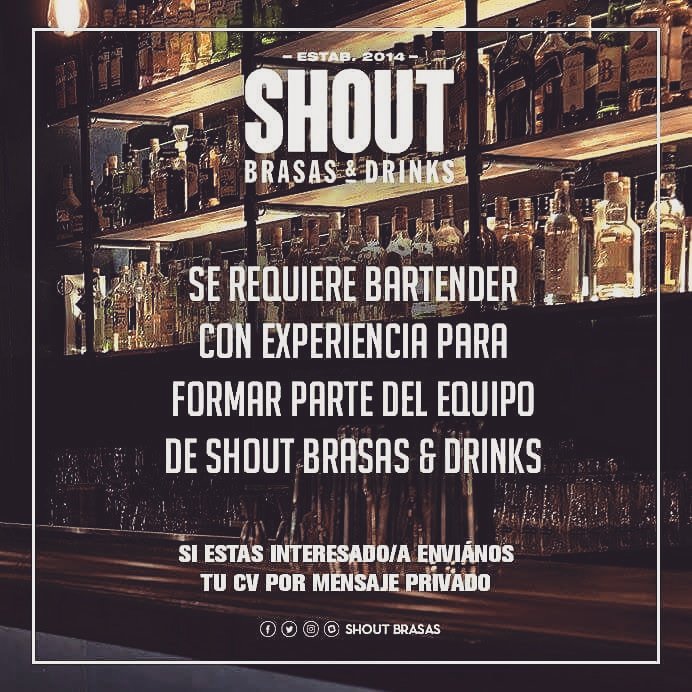 SHOUT Brasas&Drinks tweet media