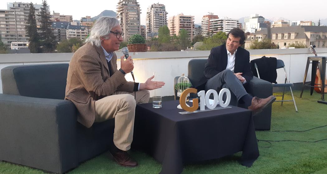 [AHORA] <a href="/nicoshea/">Nico Shea</a> entrevista a Arístides Benavente, #ídolo de nuestro #G100: "Toda mi vida quise ser emprendedor. Por eso ahora quiero ayudar a otros emprendedores". En <a href="/casacochile/">CasaCo</a> (Presidente).