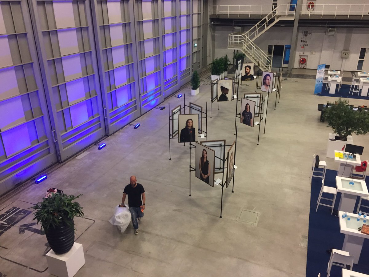 HackersHands's tweet image. Ready for the next show.. location: @FokkerTerminal #CSW October 4th &amp;amp; 5th #cybermonth2018 #hackershandshake #photo #exhibitions #hackers #stories @Cvthof @tobiasgroenland @ncsc_nl