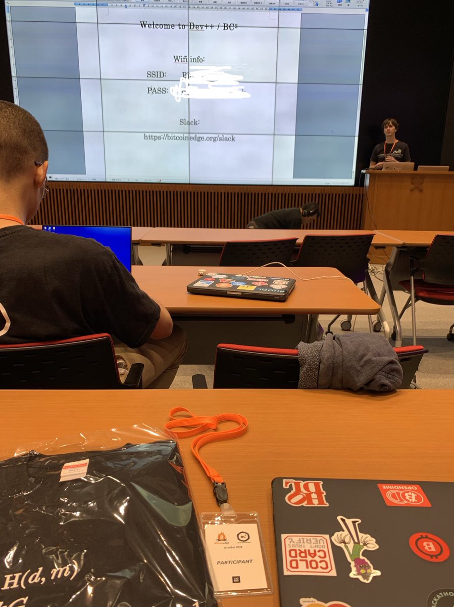 drewcbarnard's tweet photo. Was quite the journey, but we’re here. @ScalingBitcoin #bitcoinedge #bitcoin @hodlwallet @arubinofaux @docbtc @igorguemusic @Blackdespair210 https://t.co/3JhNmqBFdF