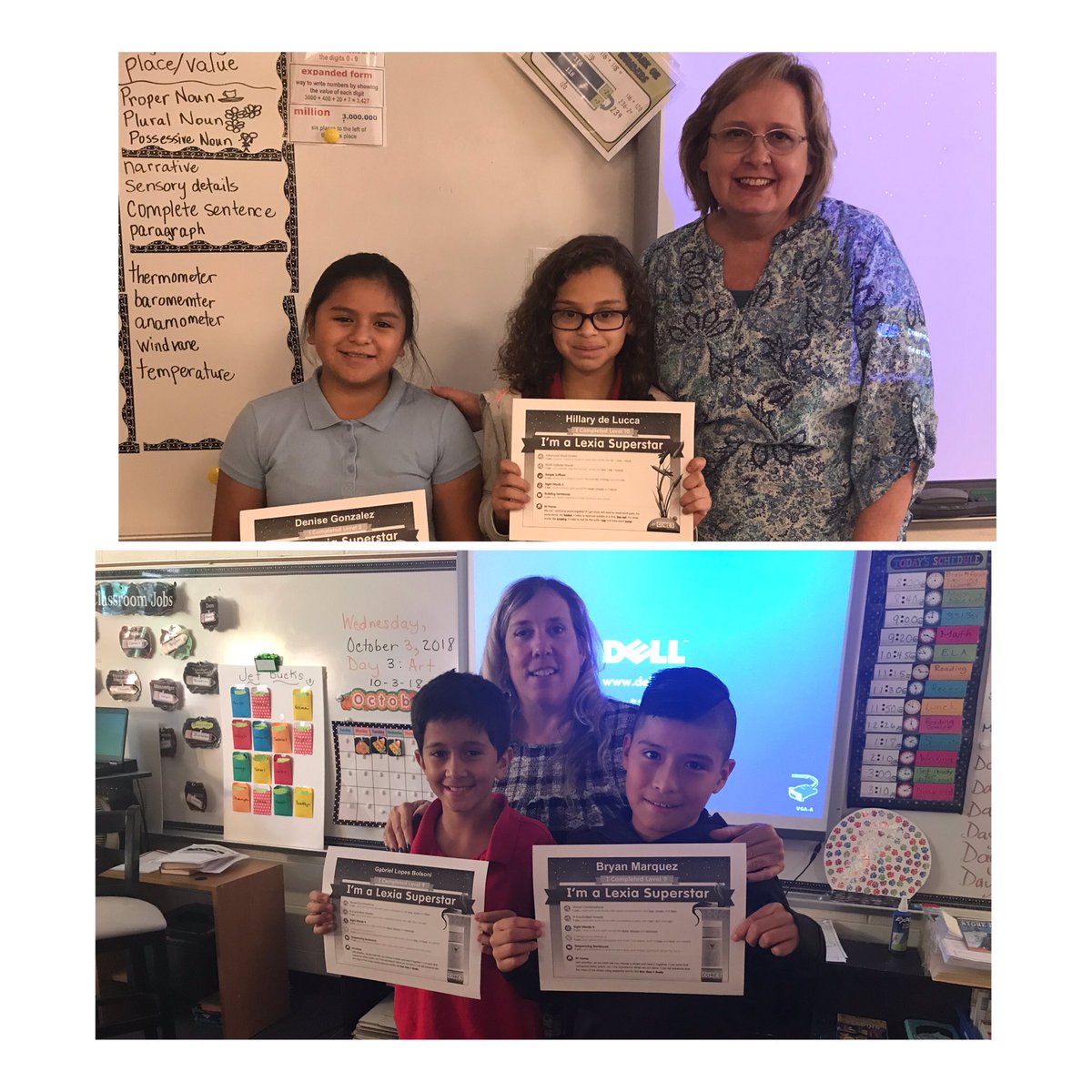 leahp330's tweet image. We had to celebrate our successes today by having a mini awards day. These teachers and kids are really rocking Lexia. Way to go! @LockheedElem #lockheedunited #lexialearning