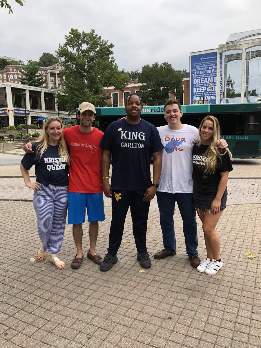 And that’s a wrap! Big thanks to anyone who came out to support and vote and huge thanks to these guys for making campaigning so fun! 

Happy homecoming, WVU! 
💙💛💙💛💙💛💙💛💙💛💙