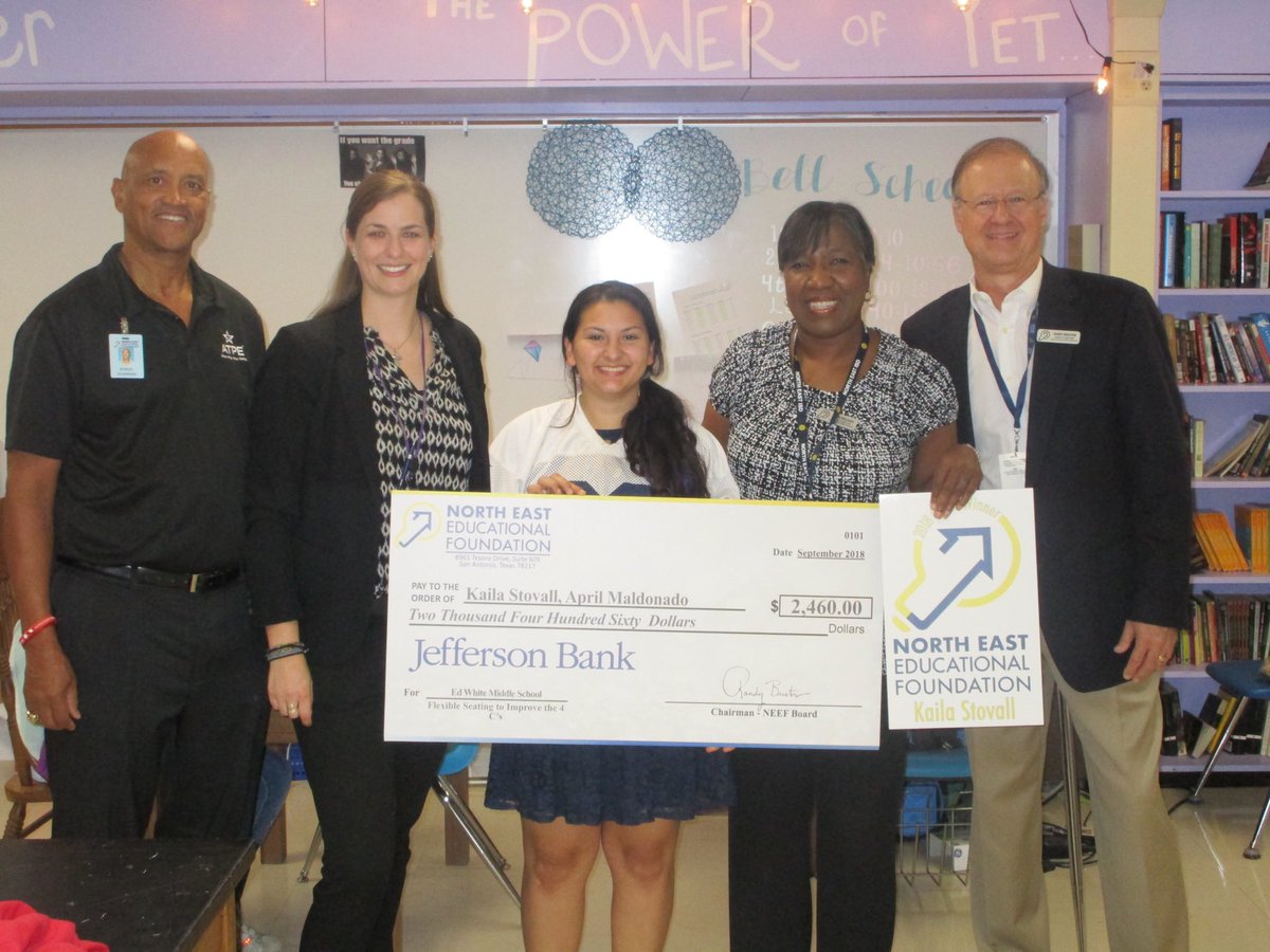 edwhiteneisd's tweet image. Our teachers are forever going above and beyond to create a place that represents community and collaboration. So, a big congratulations to our teachers who won NEEF Grants! #edwhitestory #edwhite #theneisdway #edwhitetakesflight #eaglepride #edwhiteeagles #weareedwhite #NEEF