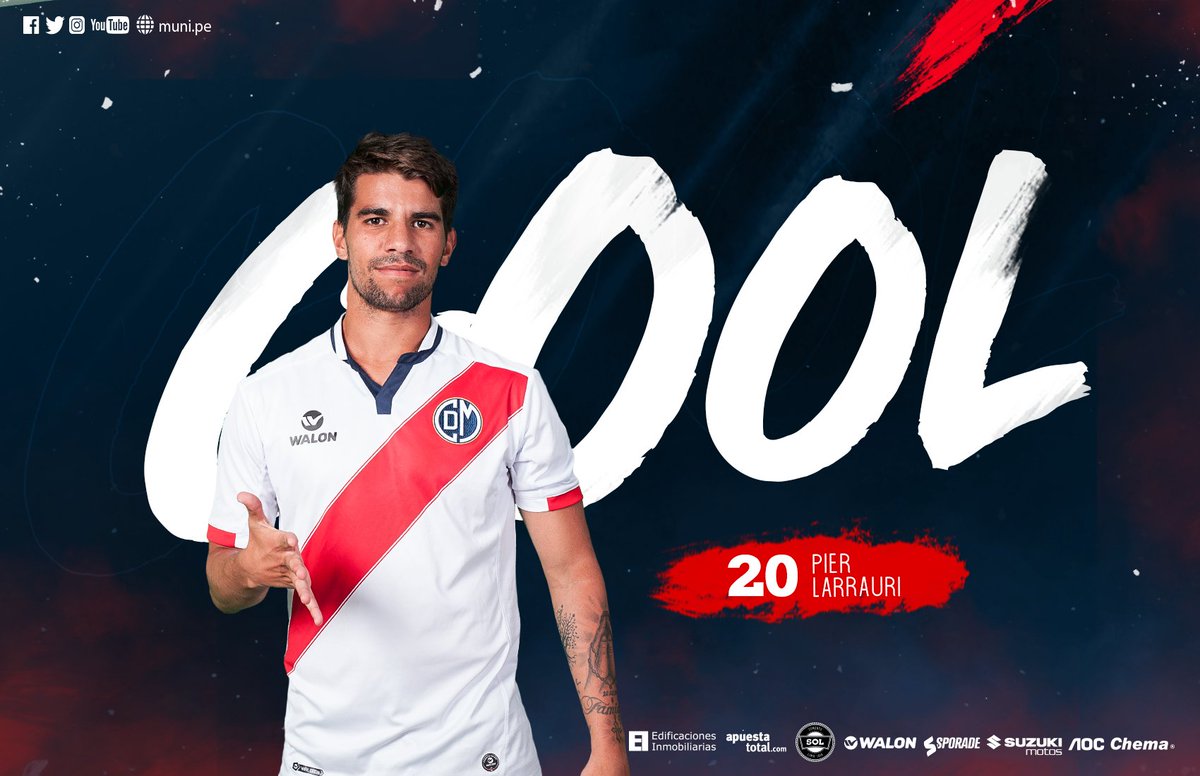 CCDMunicipal's tweet photo. #TorneoClausura2018
#RGvsCDM
🗣¡GOOOOOOOOOOOOOOOOOOOOOOL! ¡DOBLETE!
⏱35’
⚽ P. Larrauri
Real Garcilaso (1) vs (2) Deportivo Municipal
#EchaMuni
#UnaFranjaUnaPasión
#LaHistoriaLaEscribimosJuntos https://t.co/muwwFYg28K