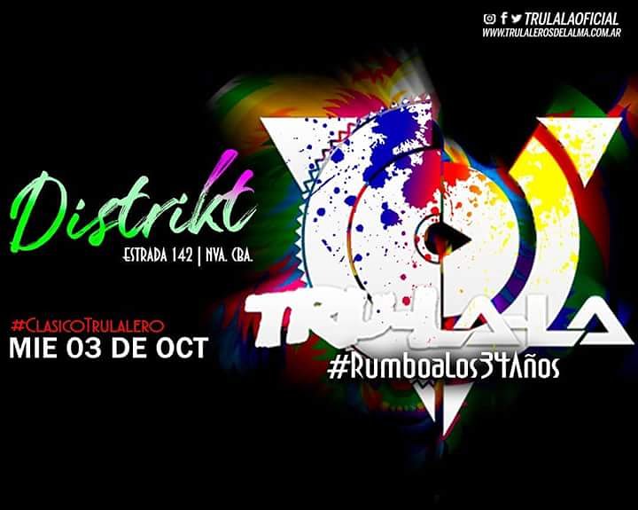 sintoniatrula's tweet photo. ¡HOY! 🔜 #Distrikt 🔥 ¡explota el clásico de los miércoles en #NuevaCórdoba 🔥🎶!
.
.
#Trulala 🔜 rumbo a los 34 años 🎶 https://t.co/BEYC7Ua4i6