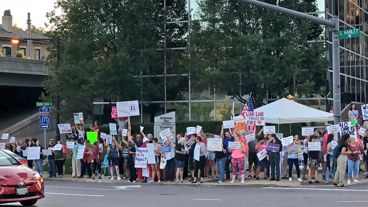 reproforall's tweet photo. There are OVER 300 #StopKavanaugh vigils happening tonight across the country—in big cities and small towns. We are everywhere, and will NOT back down. https://t.co/jw3dFUlnsR