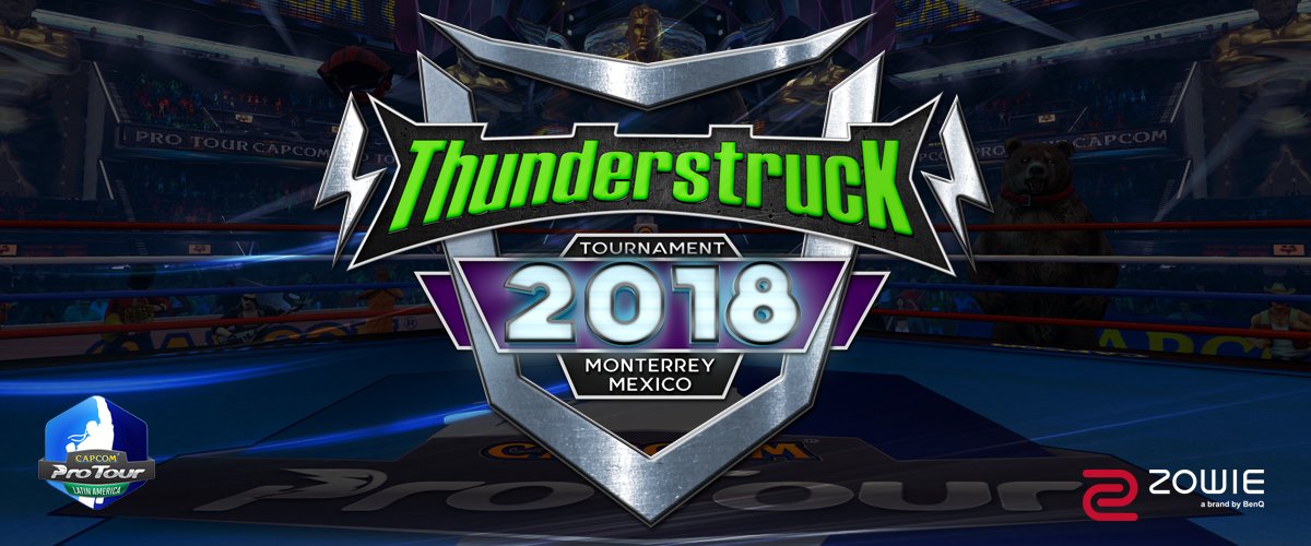 CapcomFighters's tweet image. Thunderstruck VI: Live Stream and Event Information is up!  Everything you need to know to watch the event live!  capcomprotour.com/thunderstruck-…  #CPT2018