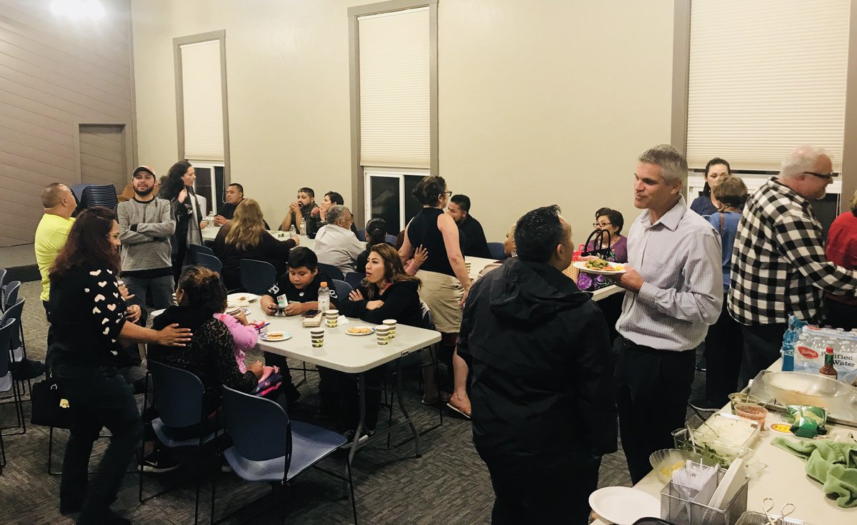 FBCWatsonville's tweet photo. What were you doing Wednesday night? We were at El Camino, the bilingual group at FBC, where we eat tacos, laugh, live , love &amp; follow Jesus together. We come with burdens &amp; fears &amp; weariness - &amp; we leave with hope, friendship &amp; strength from the Word. Come follow Him with us! https://t.co/dtzfsKTQGF