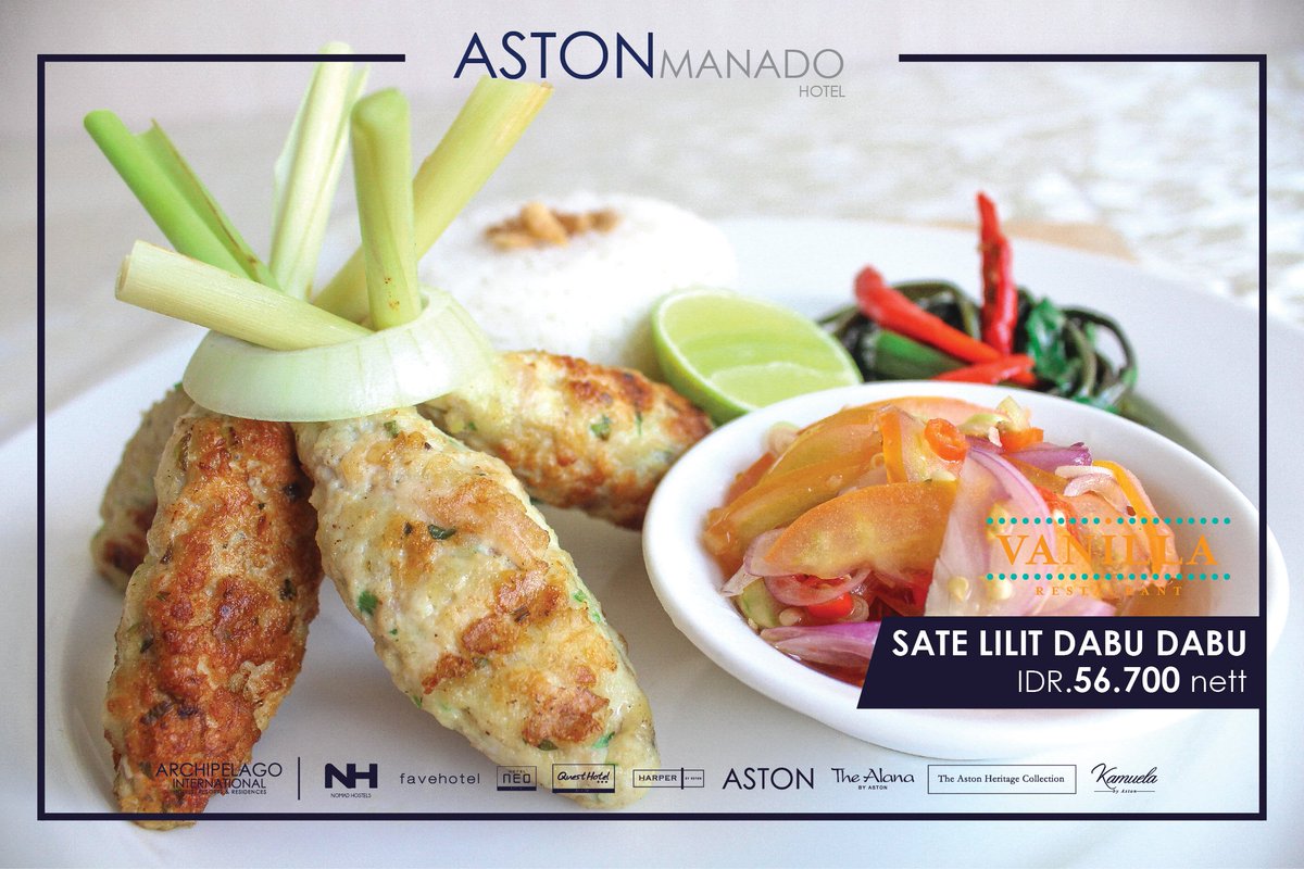 Sate Lilit Dabu-Dabu
at VANILLA RESTAURANT
#Astonmanadohotel
#Marijokamanado