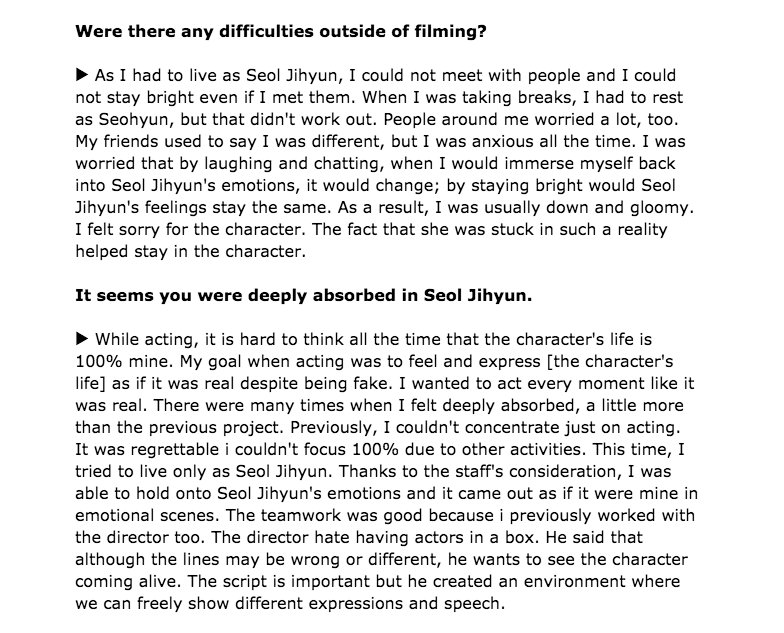 seopun's tweet photo. Seohyun "I want to act real in every moment"
interview 1
https://t.co/NnNyFn8pYz https://t.co/MPuGCGAQwJ