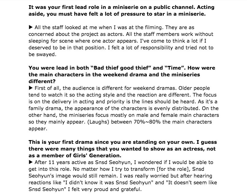 seopun's tweet photo. Seohyun "I want to act real in every moment"
interview 1
https://t.co/NnNyFn8pYz https://t.co/MPuGCGAQwJ