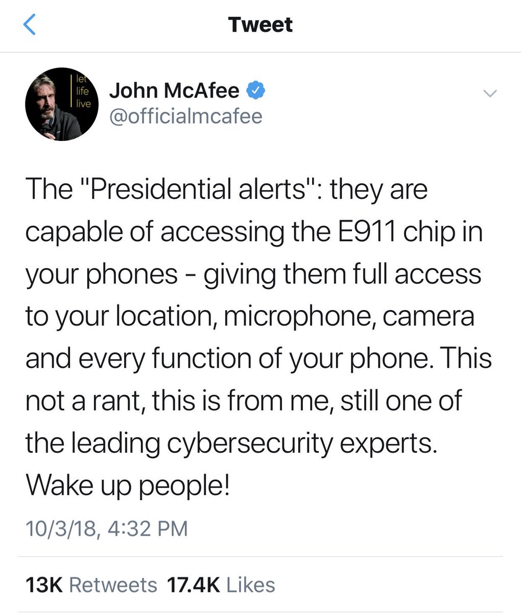 djducetweet's tweet image. Stay Awoke People #PresidentialAlertSystem