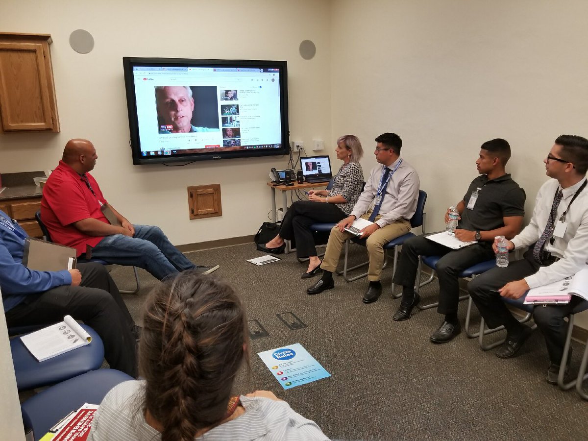 Training newly hired Campus Supervisors.  Systems, structures, and building relationships with our students is the BCSD formula! @BakCitySchools @drtfulenwider @BanalHoyt #studentservices #teamBCSD
