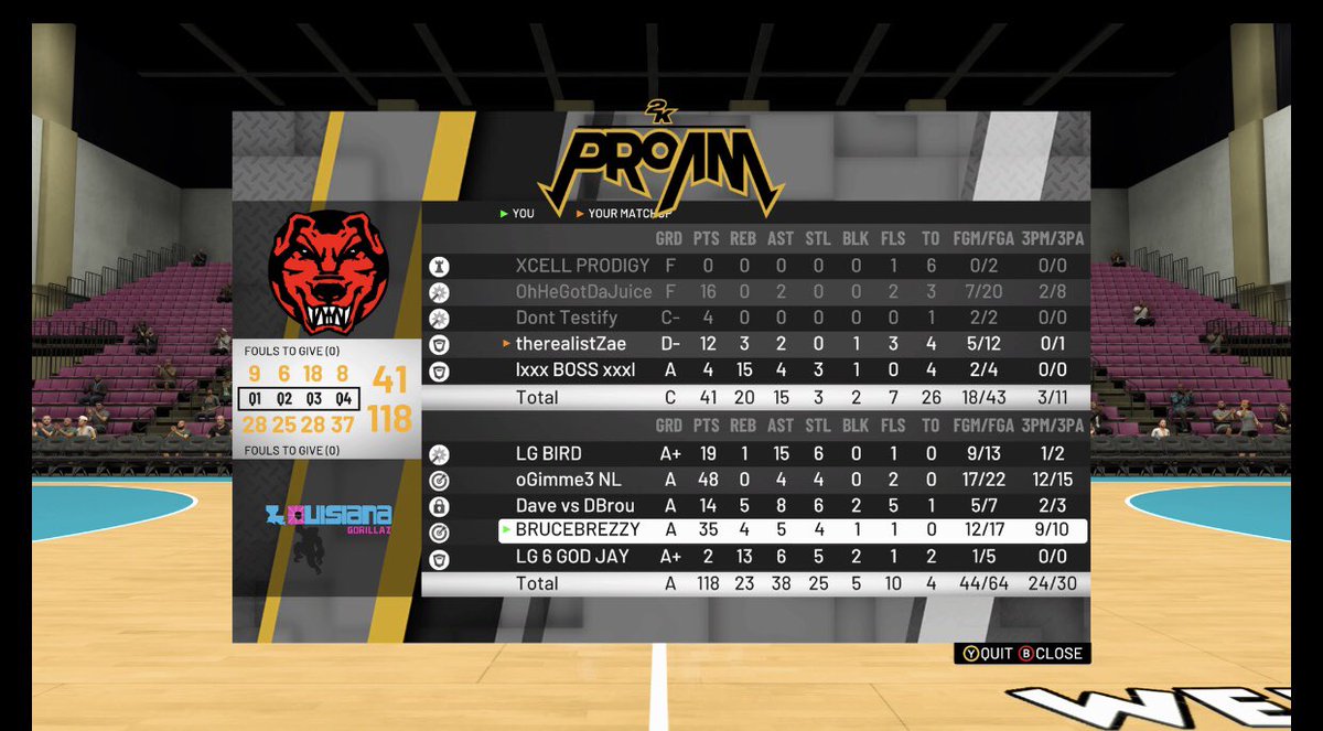 BrUce_Tha_Juice's tweet image. 6’11” PF Sharp ShotCreator... looking for a Team @2KCrewFinder @MPBA2K #2kFreeagency