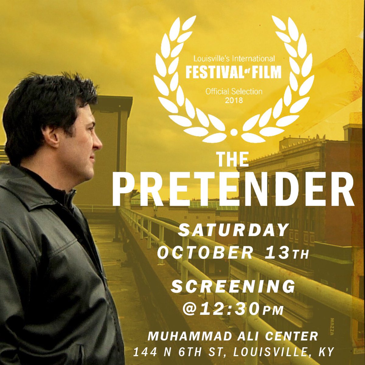 PretenderMovie's tweet photo. The Pretender screens in Louisville next weekend! Come out to the @AliCenter !
🥊🙏🏽💪🏽
.
.
.
#louisvilleinternationalfestivaloffilm #liff18 #muhammadali #ThePretender #rockybalboa @ilooklikerocky @IlookLikeRocky @TheSlyStallone @LouFilmFest https://t.co/Rt4jl85kJj