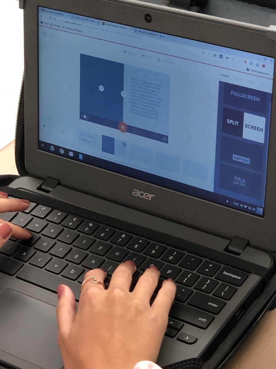 MrLehnert2's tweet image. Using a combination of written notes and #multimodal #digitaltools students embarked on a #webquest to create biographical presentations on #shakespeare Students favored #canva #adobespark #venngage and #wevideo for this activity.