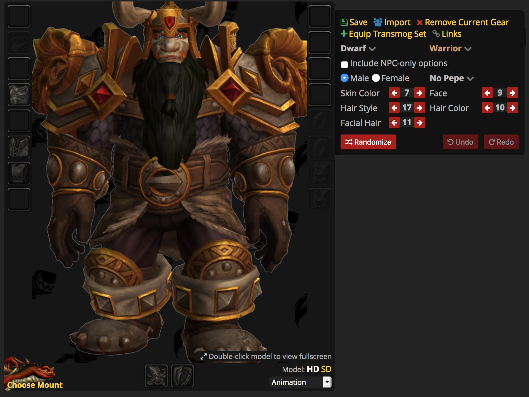 Wowhead💙 on Twitter: "Our database is now updated for the latest 8.1 PTR  Build! Check out the new interesting items, including Dwarf Heritage Armor  which is up in the Dressing Room https://t.co/1fb3DimXaS