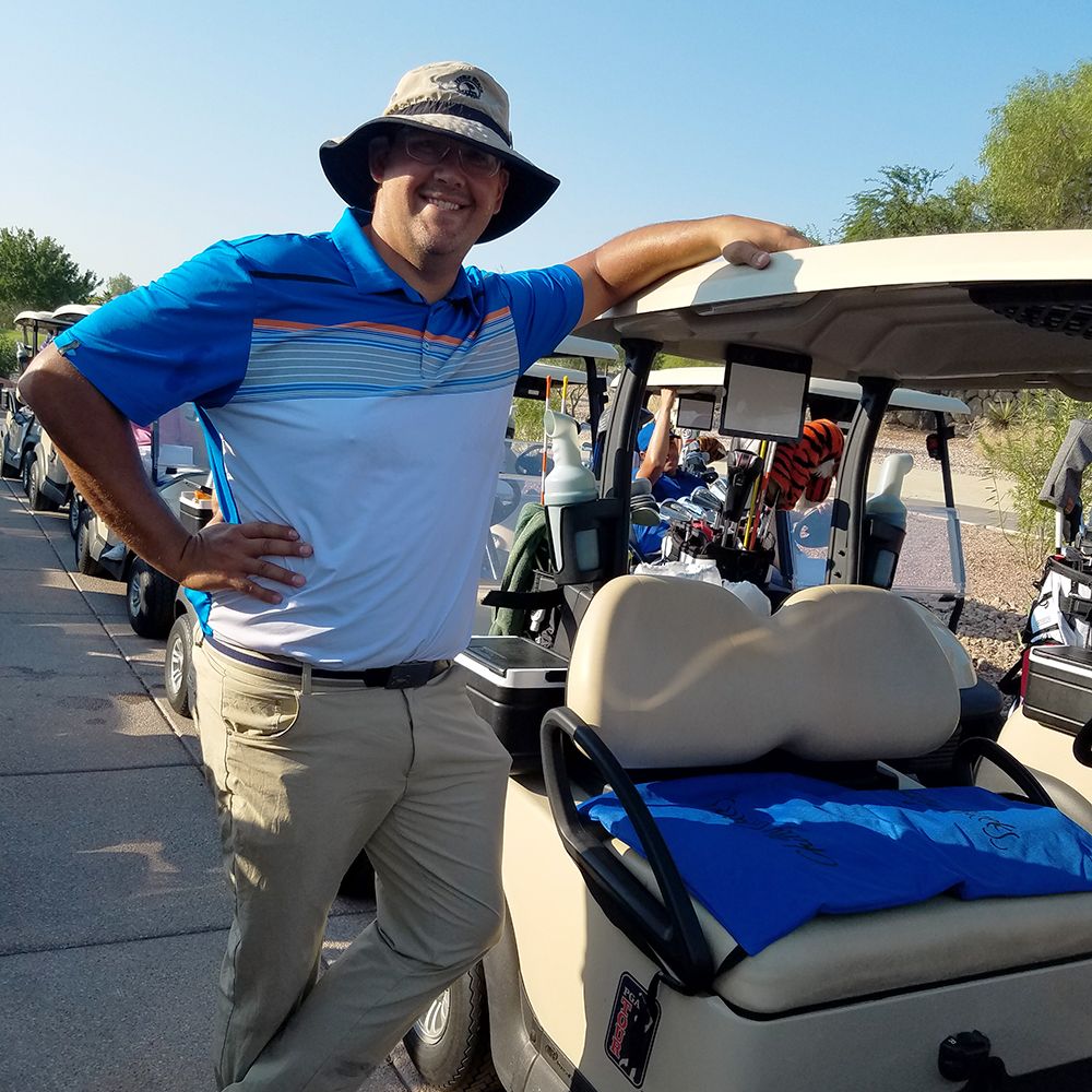ChillYourCheeks's tweet photo. The Double was our biggest hit at the #PGA Apparel and Demo Show in Las Vegas last month. ⛳️ Keep your entire golf seat cool with our perfectly sized cooling seat cushion. 

🛒 SHOP HERE: https://t.co/JA9RWWIgOW https://t.co/k8BX9Q0TDu