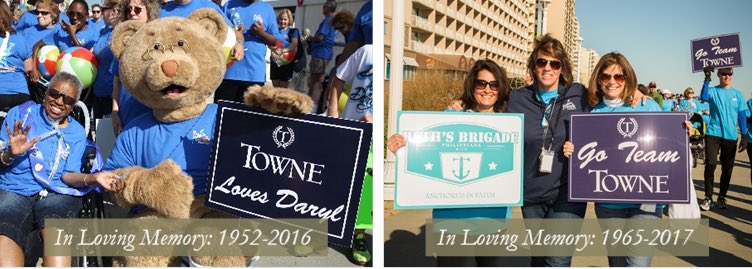 TowneBanking's tweet photo. The JT Walk & Beach Party to #StompALS is this Sunday, 10 AM at 31st St at the Oceanfront! In our 10 years walking, the walk has taken on deeper meaning with the passing of two Towne family members from ALS. Join us in the walk, or donate toward a cure - https://t.co/FdYX8RyXY6 https://t.co/RU6kjWGCzE