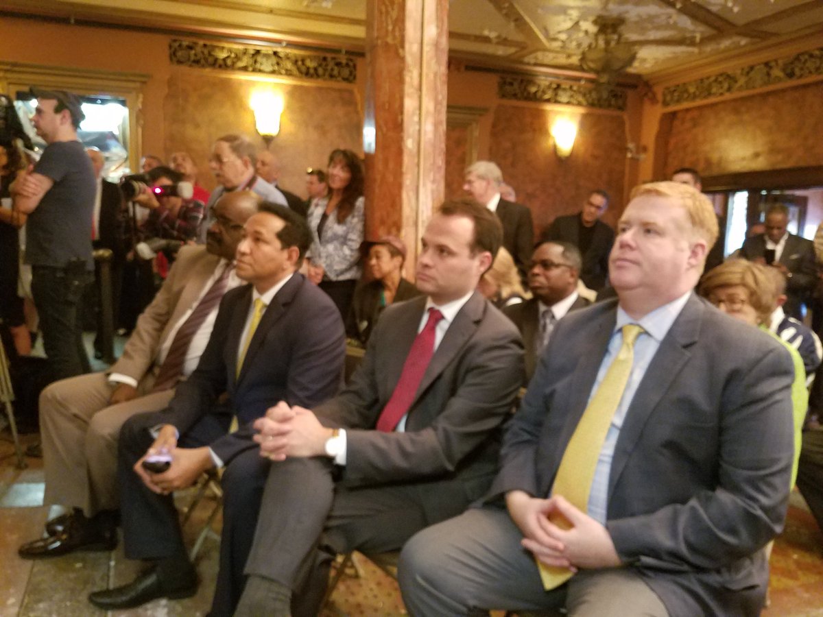 JayAshMACP's tweet photo. "We're all in in downtown Springfield" I said of the @MassGovernor $2.5m Paramount Theatre award today, which follows our grants for Pynchon Park, Chestnut Towers, Union Station, Stearns Sq, &amp; @VVMentors &amp; @TheTechFoundry. Thx legislators present &amp; not, &amp; Mayor &amp; @RepRichardNeal! https://t.co/3wioVCNhYV