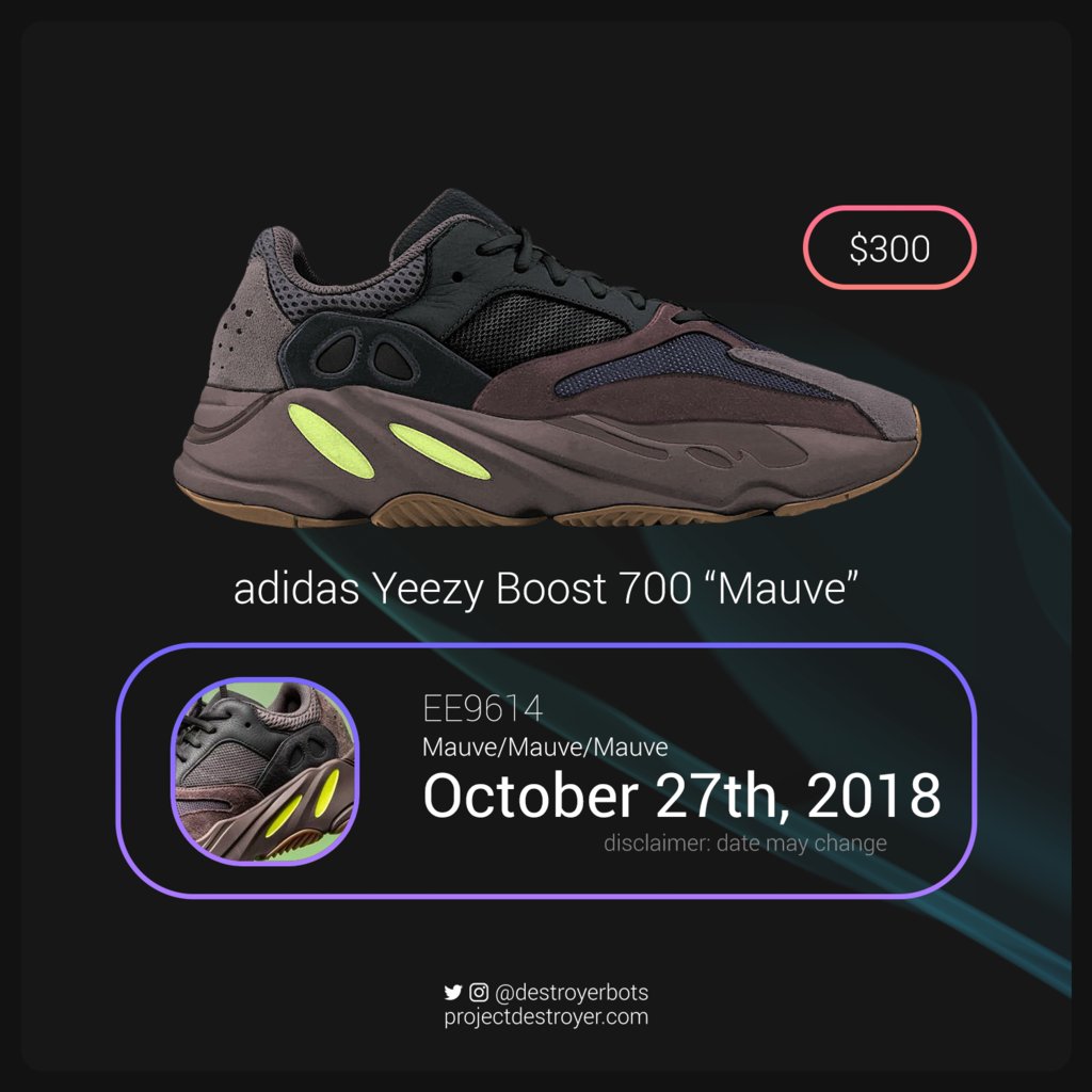 yeezy 700 october 2018