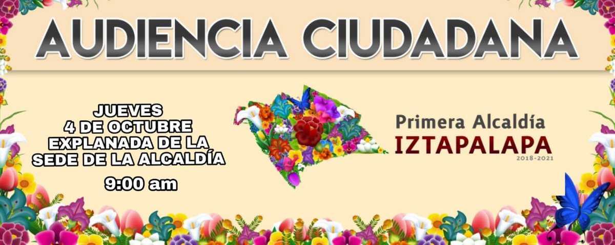 ClaraBrugadaM's tweet photo. Mañana tendremos audiencia para escuchar y atender las quejas ciudadanas, te esperamos en la explanada de la sede de la Alcaldía a las 9:00 am. https://t.co/IeCbVBY34H
