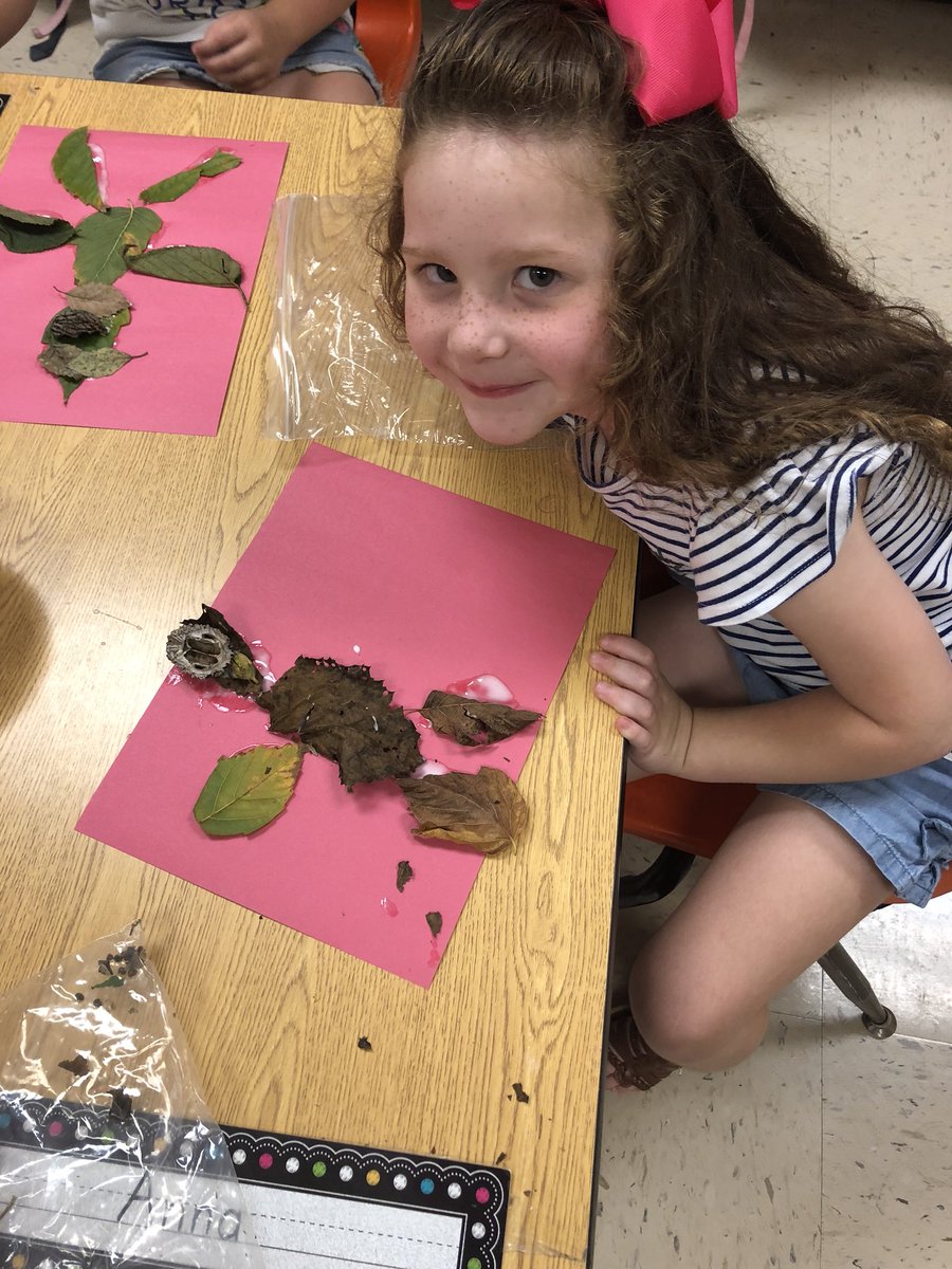 Making a Leaf Man!