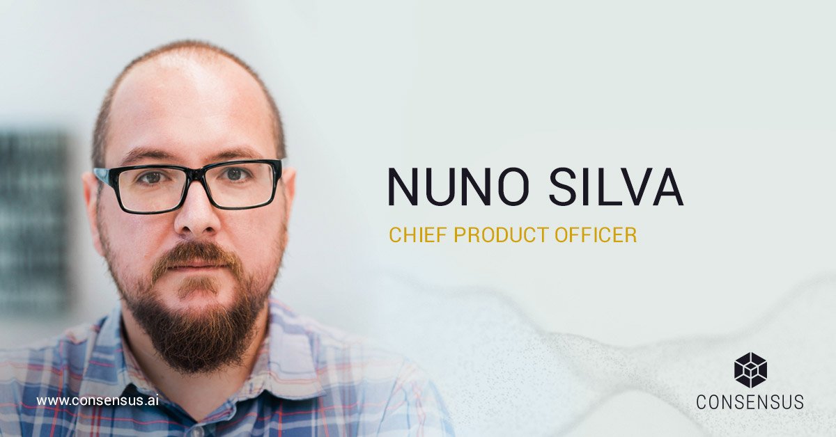 consensus_ai's tweet image. &quot;Accessible products built on emerging technologies are essential to make their benefit clear to society and the individual; moving beyond the academic to the practical.&quot; - Nuno Silva, #ConsensusAI Chief Product Officer $SEN