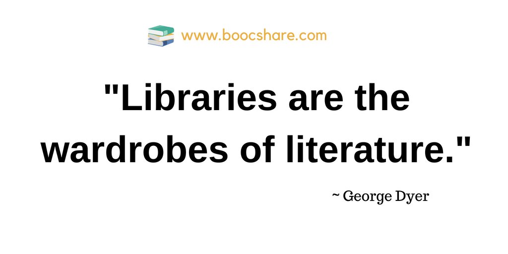 futureleadersrw's tweet photo. "Libraries are the wardrobes of literature." – George Dyer #amreading #ReadATWC https://t.co/4b7SUabCnk