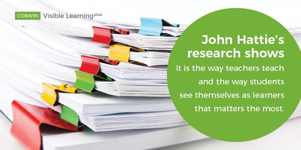 #Visiblelearning #IamVL <a href="/john_hattie/">John Hattie</a>