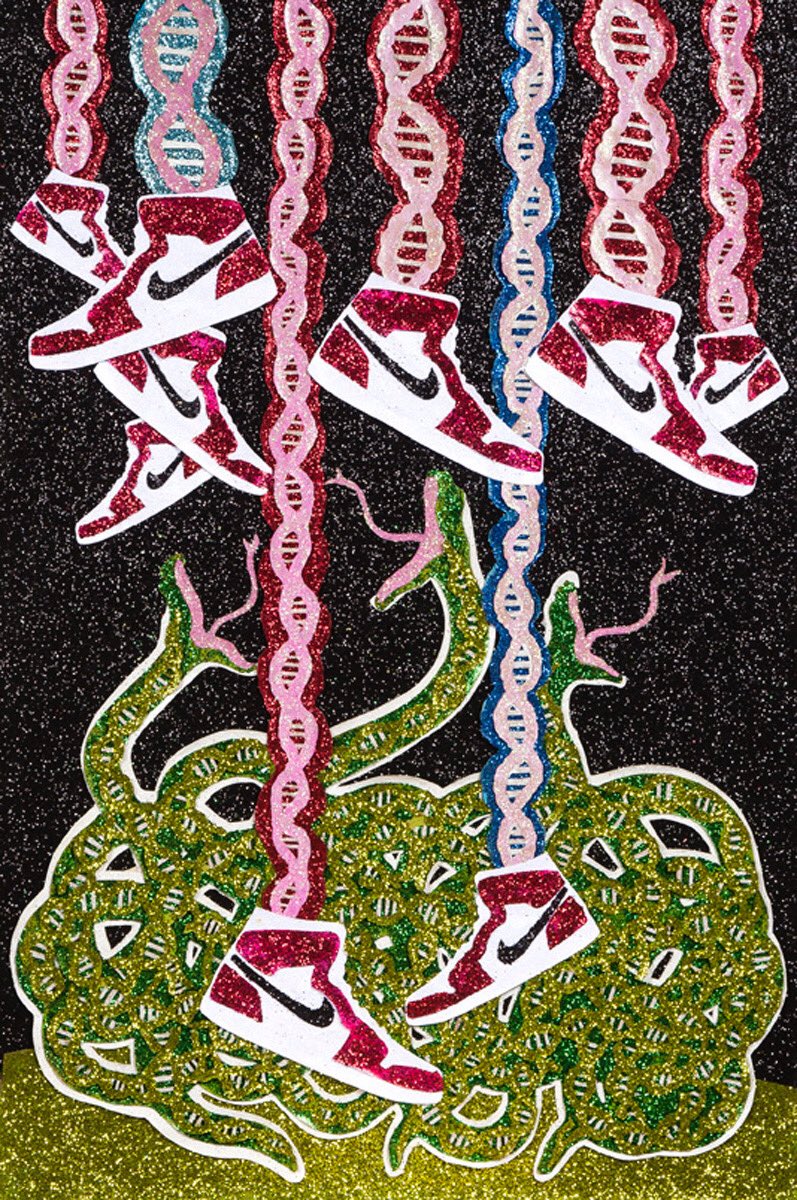 Good evening! We talked with artist Dylan Mortimer about his work, how his cystic fibrosis inspires his art and the new <a href="/Nas/">Nasir Jones</a> album. Listen: itunes.apple.com/us/podcast/the…