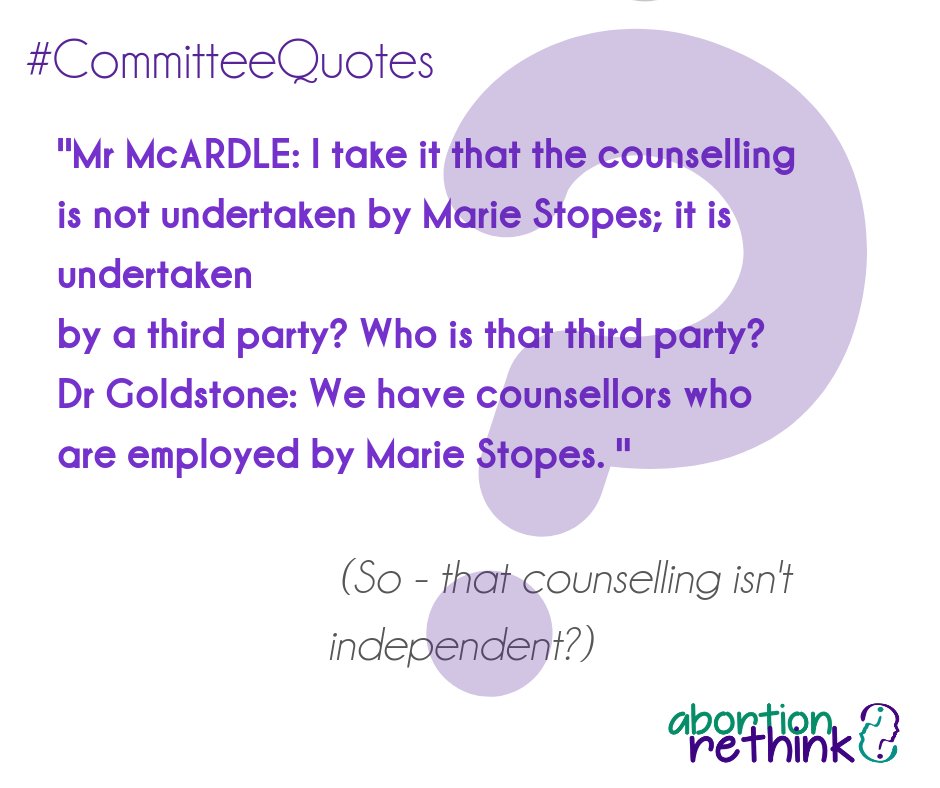 AbortionRethink's tweet photo. It seems that the Committee might need updating somewhat re practices of independent counselling. Marie Stopes cannot claim the Medicare rebate for independent counselling because their counselling is NOT independent....hmm...#CommitteeQuestions #qldpol https://t.co/bHOouDFJhJ