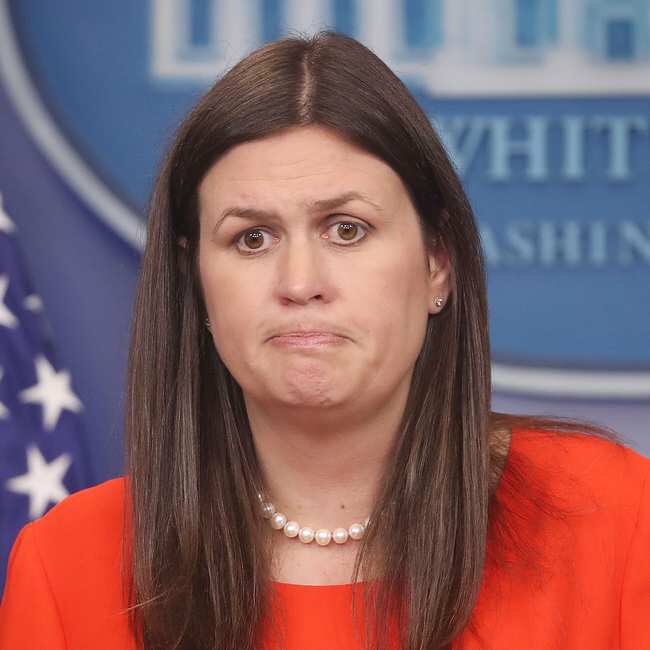 Ozzy Osbourne as Sarah Sanders