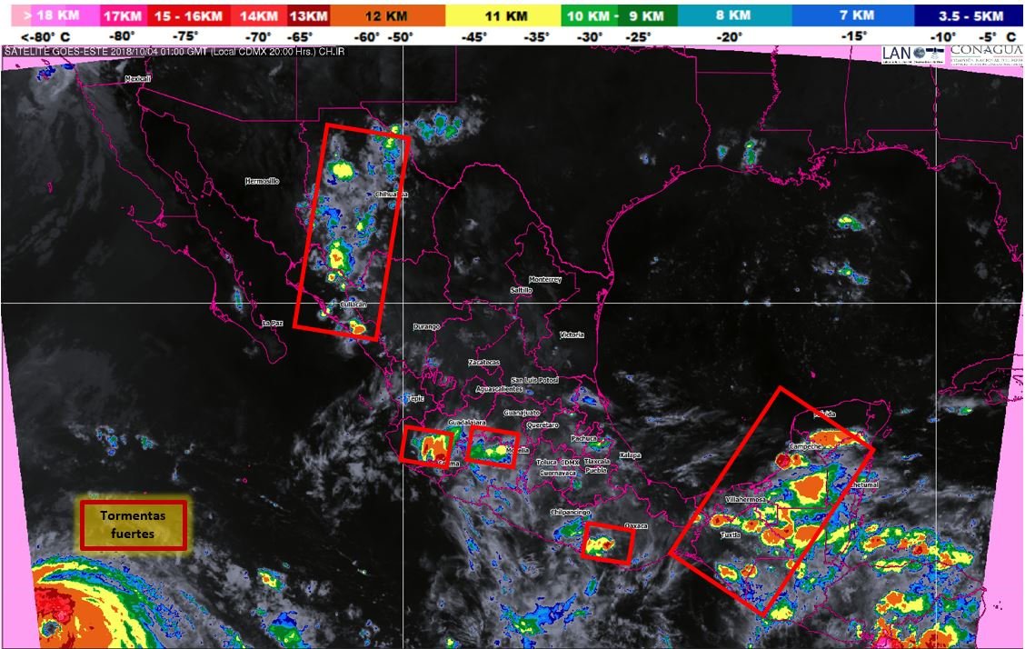 Cada tres horas puedes consultar las condiciones de fenómenos extremos en el  #Aviso de potencial de   #Tormentas        
#SMNmx  smn.conagua.gob.mx/es/pronosticos…