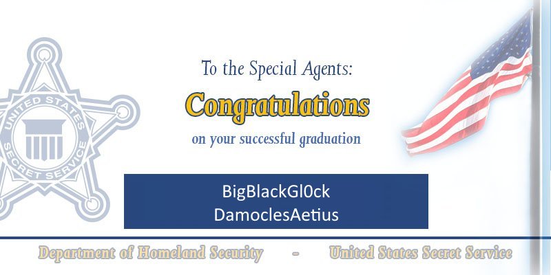 EUSA_USSS's tweet photo. Congratulations to the newest Special Agents of the Secret Service. Good luck and remember you are always worthy of trust and confidence. https://t.co/54oihJWHz5