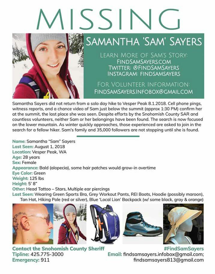hazeleyeangel78's tweet photo. ATTENTION! PLEASE SHARE THIS EVERYWHERE! SHE HAS BEEN MISSING SINCE AUGUST 1ST! YOU CAN PRINT IT OUT PASS IT AROUND TOO. PLEASE HELP FIND HER! #findsamsayers #SamSayers #samstrong https://t.co/Wmiu2FE2lW