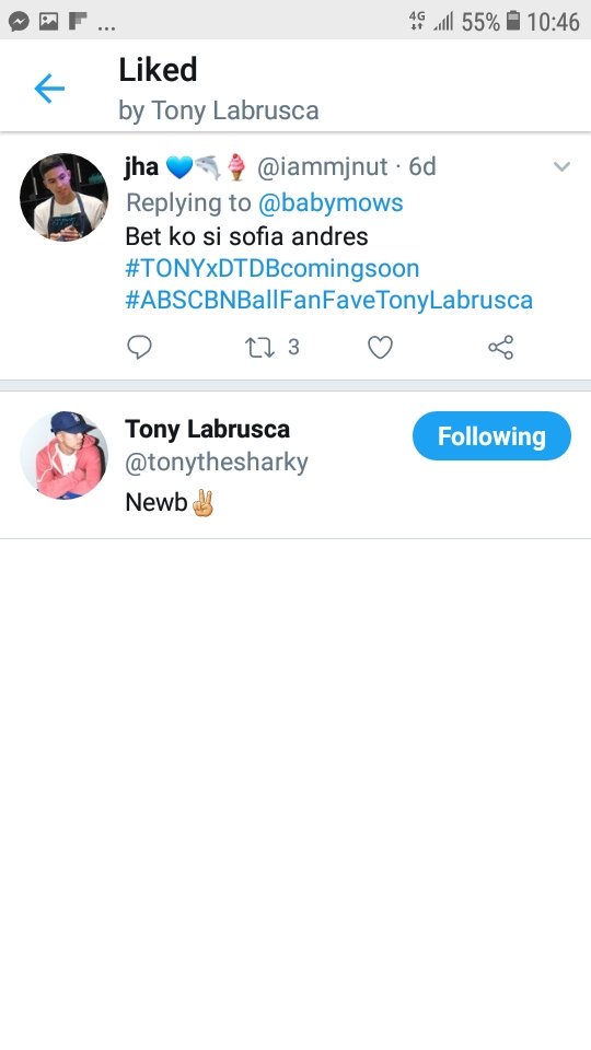 iammjnut's tweet photo. OMG nilike mo baby boy. Yes my love bet nmin mga kaibigan ko c sofia andres. Ang husay nya kc umarte. Pareho kayo mata palang umaacting na. Sana sana magkaproject kau. 🙏🙏🙏☝️☝️☝️

@tonythesharky https://t.co/8lD3L73JOs