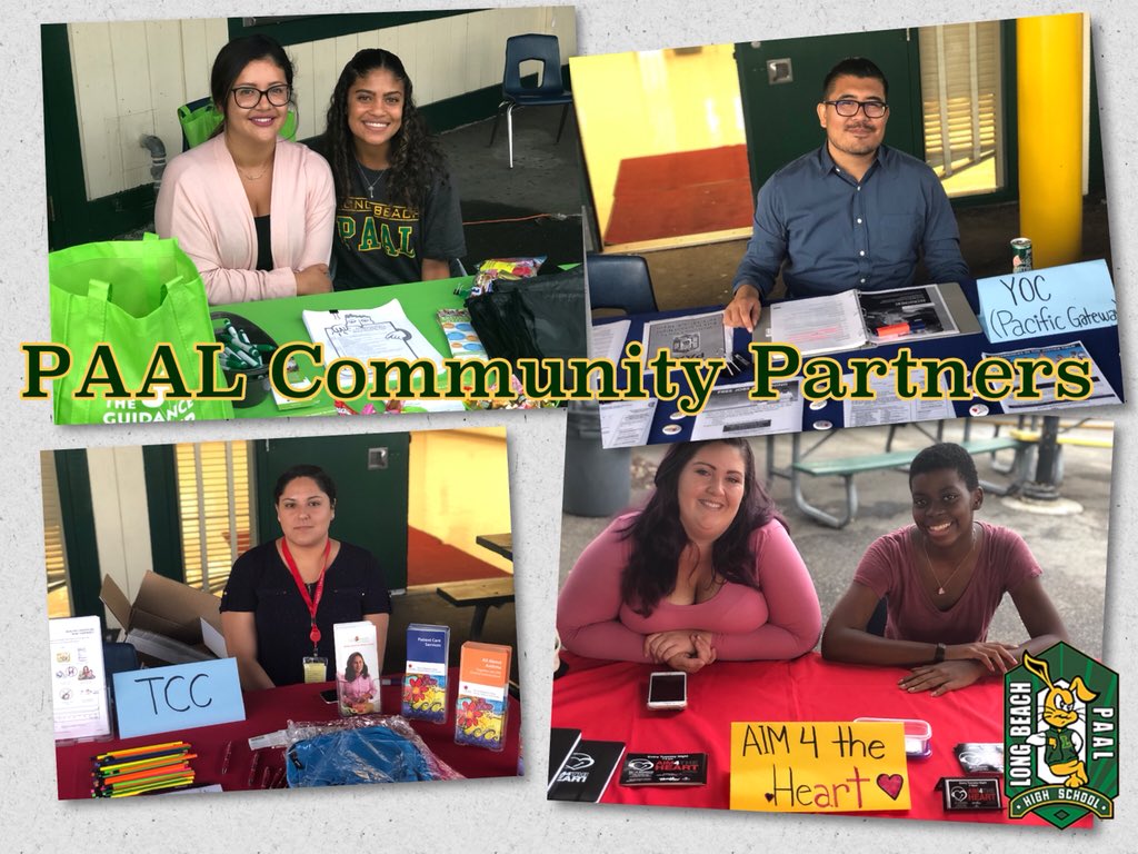 MrMontanezJorge's tweet photo. PAAL HS tapping into community support at Back to School Night @TGC_LB @PacGateway @tcc_cares #proudtobeLBUSD https://t.co/zwnfF9CxWG