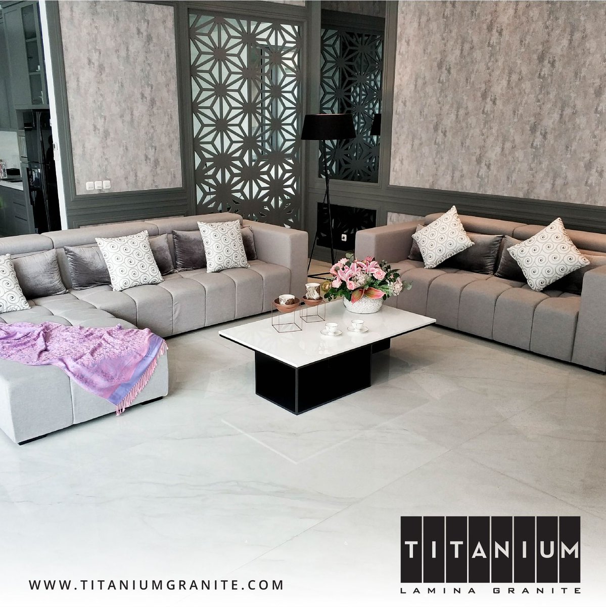 titaniumgranite's tweet image. Private Residence Project at Jajag, Banyuwangi.

Design &amp;amp; Interior by: 
@ederel.architect

Floor Tile:
Titanium Lamina Granite - Santorini Grey

Tag us on your project using Ttitanium products and get a chance to be featured on our next post!

#titaniumgranite #TitaniumProject