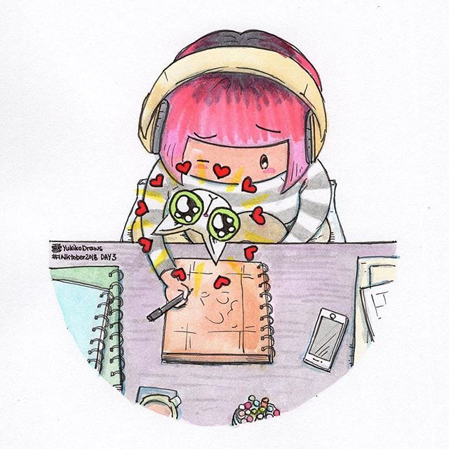 yukikodraws's tweet image. “Pet me” eyes
#workdistractions #catlife #inktober2018