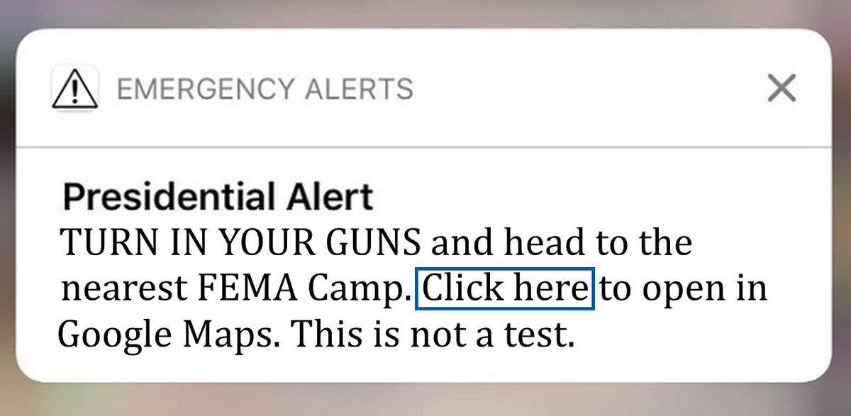 LUAradio's tweet image. Coming soon to a phone near you. #PresidentialAlertSystem