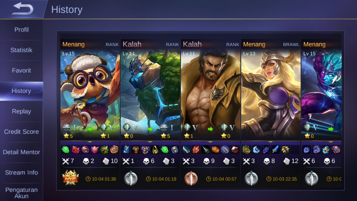 RiccoDarll_'s tweet photo. @akanggemez sama hanabi sempet afk .. tp untung masih menang 🙌 https://t.co/9zPYTEara6