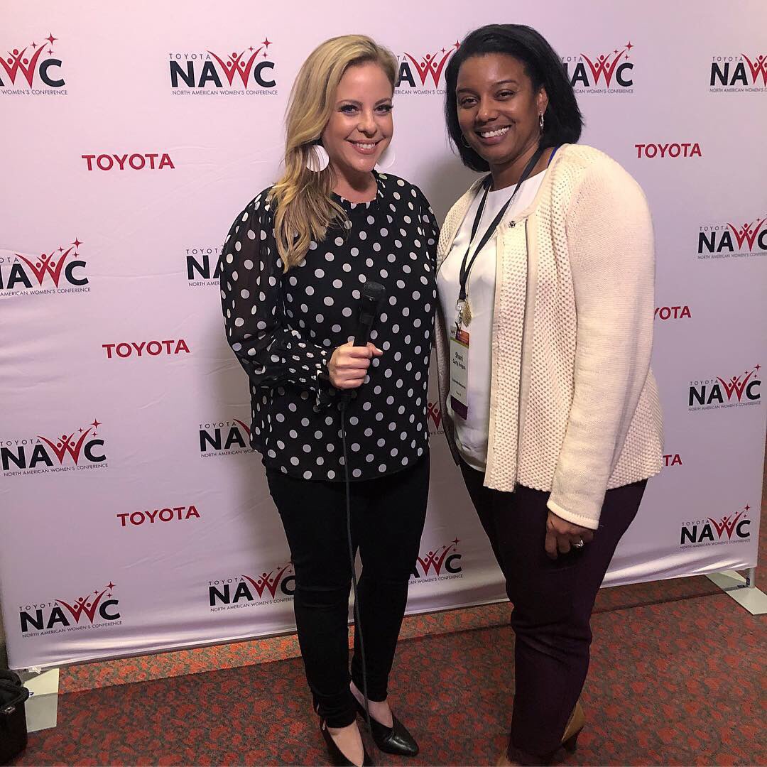 AmyVanderoef's tweet photo. Toyota is devoted to investing in their female leaders and #NAWC2018 is a shining example of their dedication! ❤️ @Toyota @MotorCityCasino https://t.co/ZtEcbAaJML