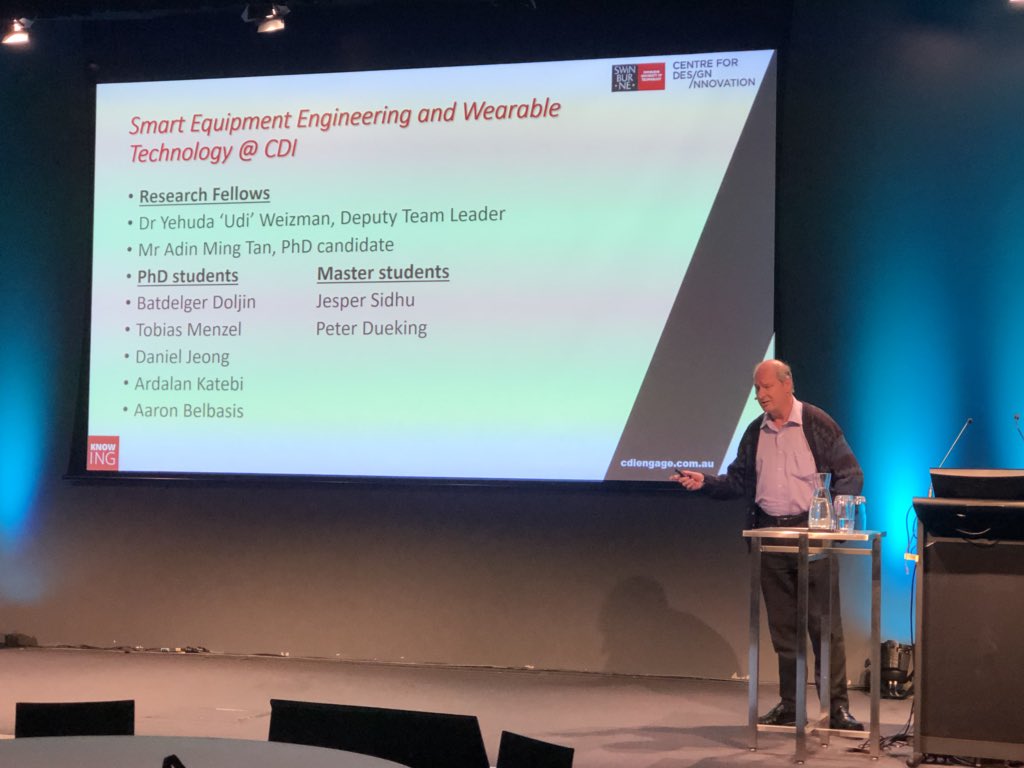 WT_AUS's tweet photo. Join Tino Fuss, Professor of Health &amp; Sports Technologies from @Swinburne as he speaks on ‘Wearable Technologies and Lateral Innovation’ at #WTAUS18! #wearables #wearabletech https://t.co/vVs2M9NQTn