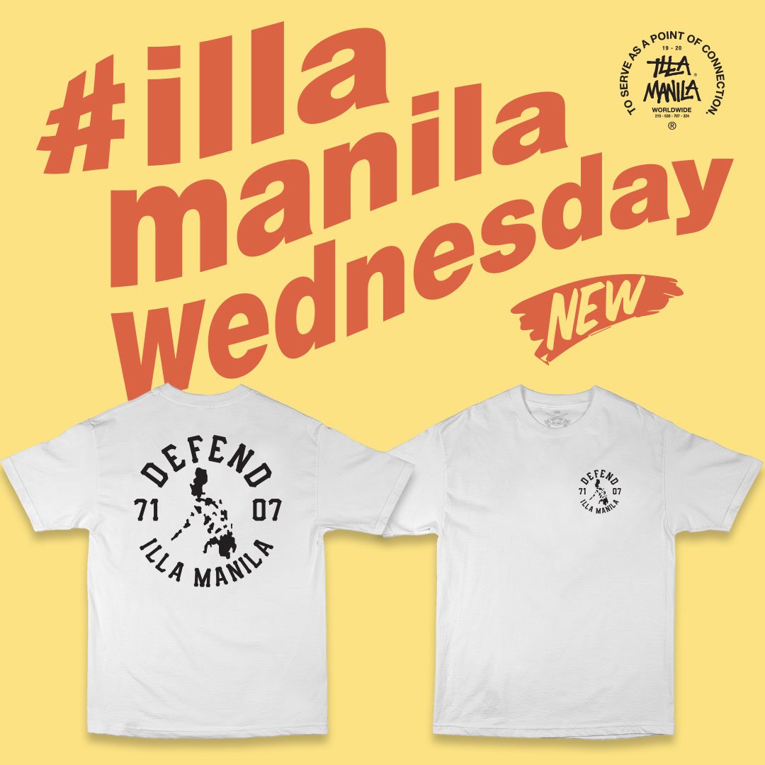 ILLAMANILA's tweet photo. #illamanilawednesday 📢 Every Wednesday we drop new Merch on our website.⚡ Check out our "Defend the 7107 Islands" t-shirt⚡Go to https://t.co/zglOKAmVFl #illamanila #FilipinoAmericanHistoryMonth #FAHM https://t.co/qDTsObr6mz