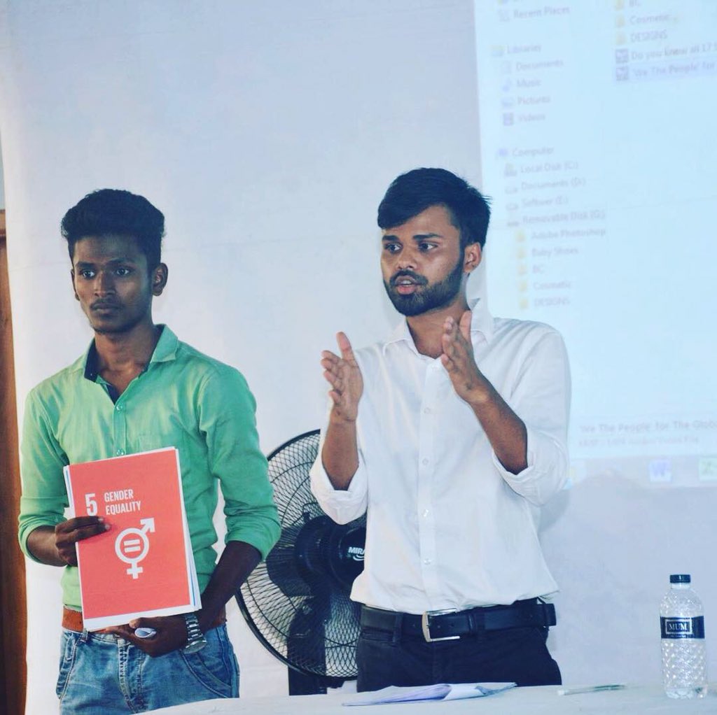 nahidhemal's tweet photo. A workshop on #sdgs taken by #ycoalition members at M.A Awal Model School.
#ycoalition start to work with #goals4generation so stay with us to make a peaceful &amp; better world.
#ycoalition #goals4generation #theirworld 
#sdg #youth #school @nahid_hemal @ycoalitionorg #UnitedNations https://t.co/E4xx7trRMX