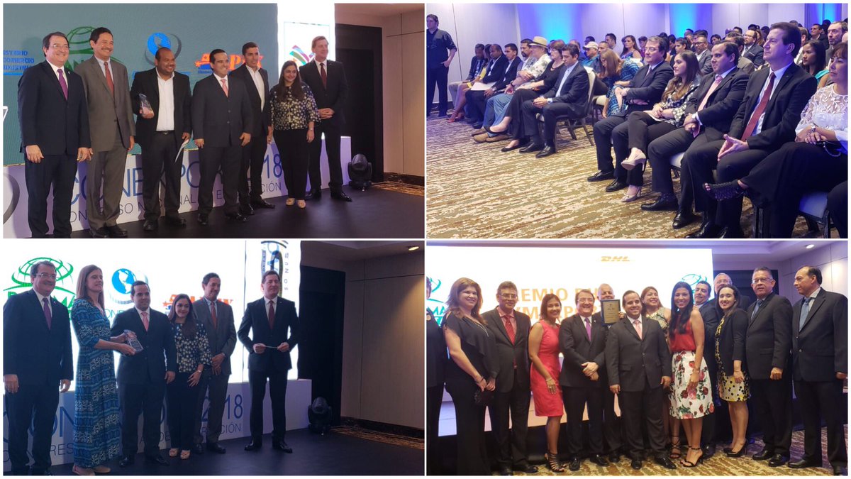 quiquecarles's tweet photo. En el Congreso Nacional de Exportaciones
#Conexport2018 organizado por @micipanama, compartiendo con grandes amigos y hablando sobre los importantes logros del programa #PanamáExporta, los retos y las grandes oportunidades que en este tema, tiene hoy nuestro país. https://t.co/wyIprRn4yh