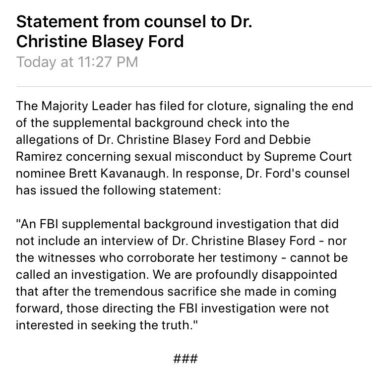 ShannonBream's tweet image. BREAKING:  from Ford legal team